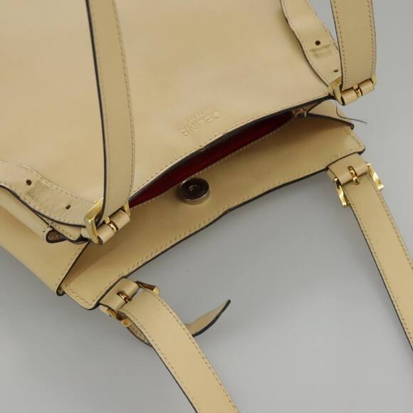 CELINE Shoulder Bag Leather Beige - Picture 6 of 13